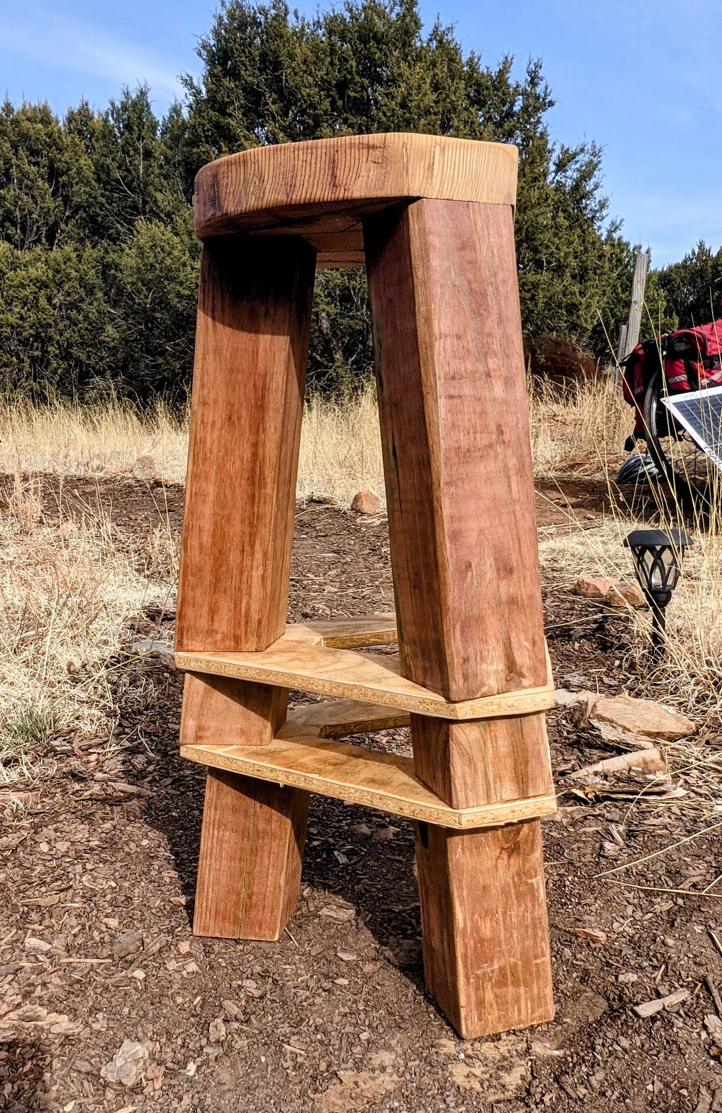 finished stool