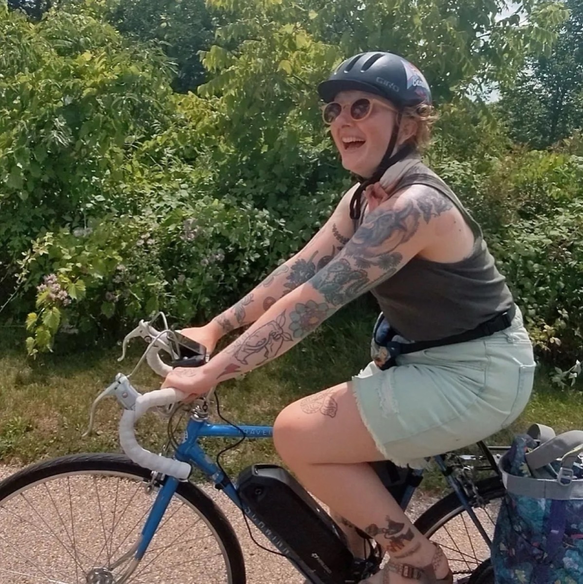 Photos of local bike trips, camping, and skiing around Madison, Wisconsin