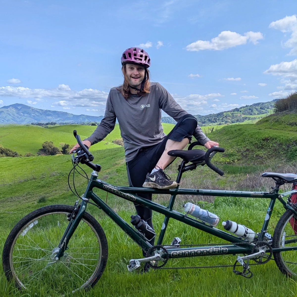 Photos of local hikes, ferry rides, and BART-to-bike trips around Berkeley with our baby