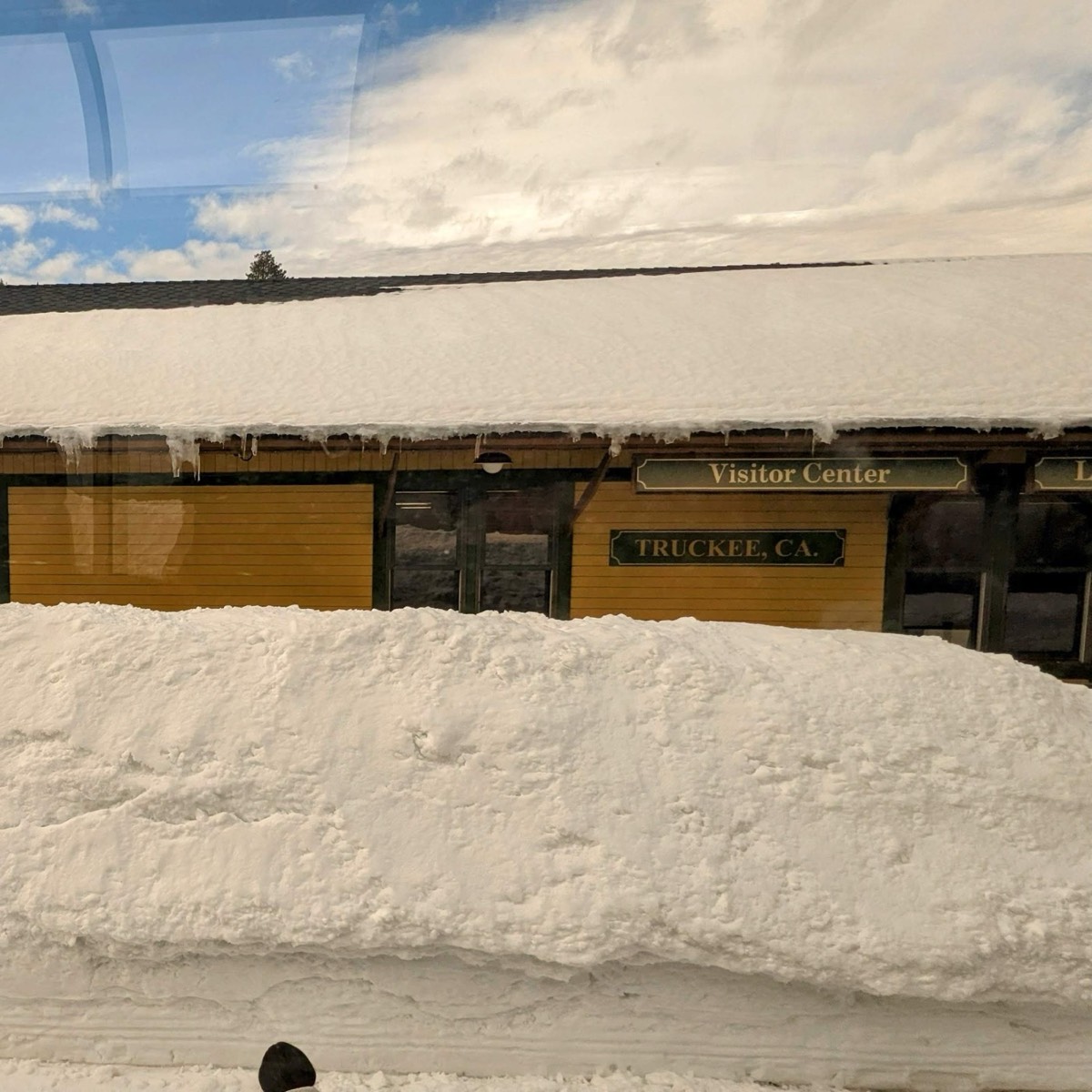Photos from looking out the window on long Amtrak trips across the western US