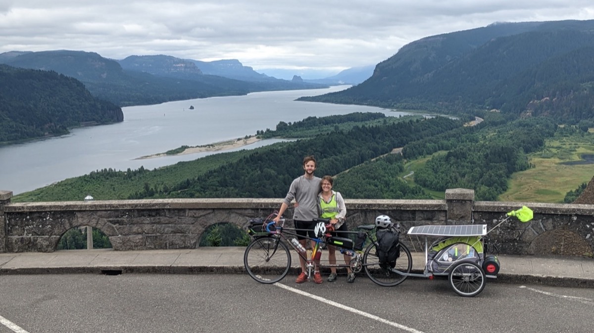 Photos from our 2021 solar ebike tour of the Pacific coast