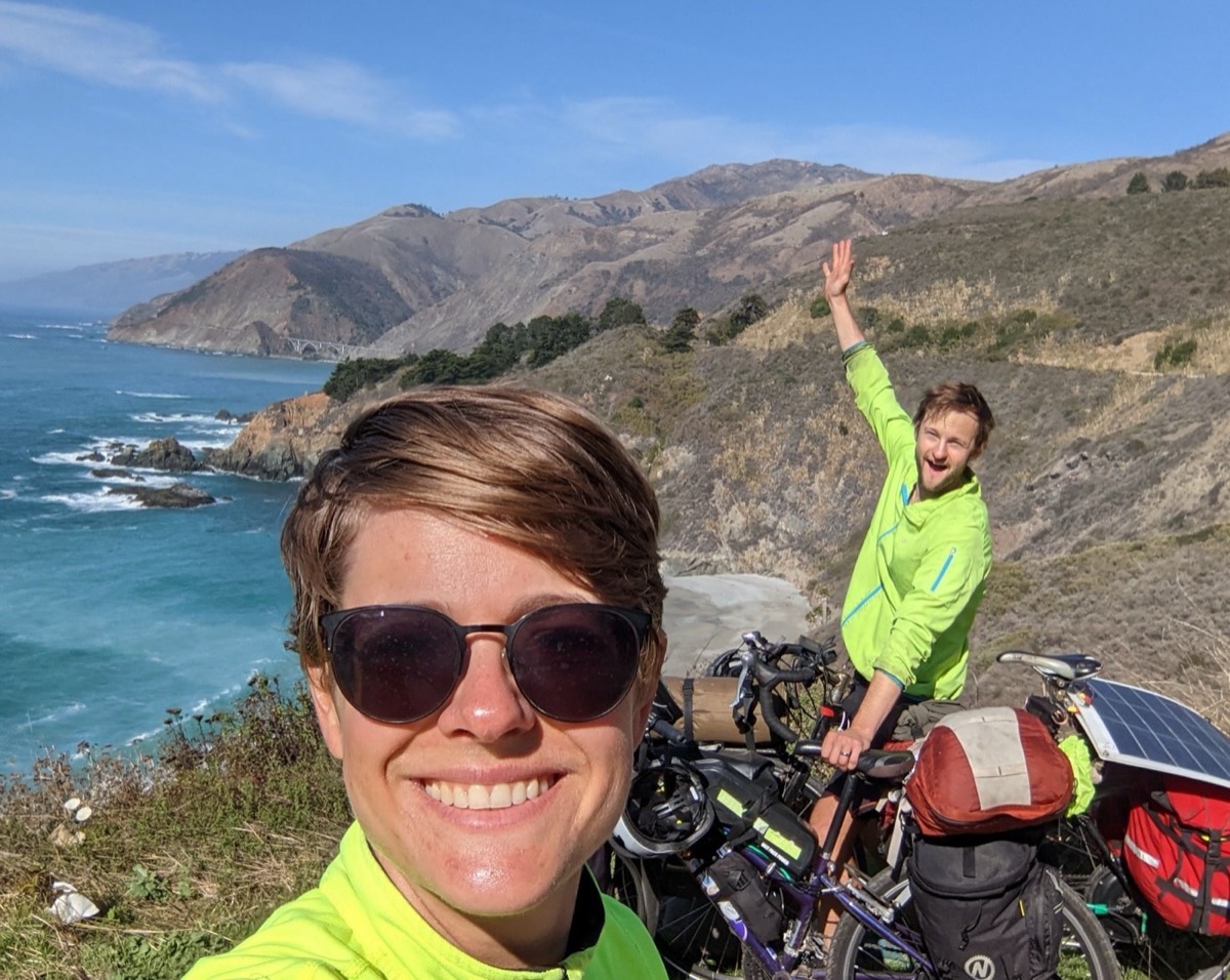 Photos from our 2021 solar ebike tour of the Pacific coast