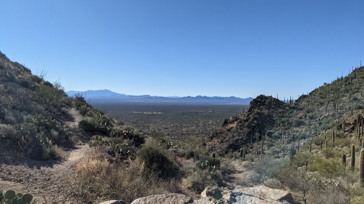 Photos from riding across the Arizona and New Mexico desert in winter